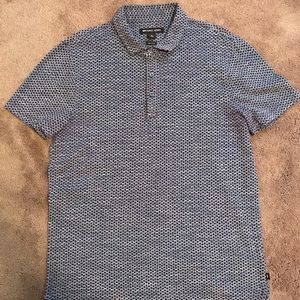 Michael Kors Raisin Pima Cotton Shirt Sz M!